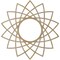 Ekena Millwork Eleanor Wood Fretwork Pierced Ceiling Medallion, Birch, 36"OD x 13 7/8"ID x 3/8"T CMWP36X36X0375EABI - alternate 2